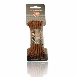 Cipőfűző SOFSOLE LACES OUTDOOR 801942 LIGHT BROWN WAXED 152 CM kép