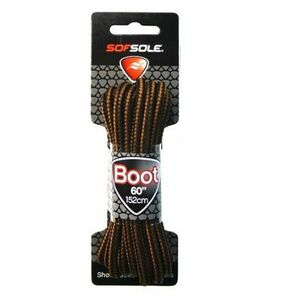 Cipőfűző SOFSOLE LACES OUTDOOR 801966 DARK BROWN WAXED 114 CM kép