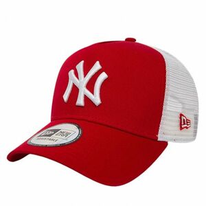 Kalap sapka NEW ERA 940 AF TRUCKER MLB CLEAN TRUCKER NY YANKEES SCARLET WHITE NO kép