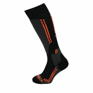 Kompressziós sízokni (zokni) TECNICA Competition ski socks, black anfhracite orange kép