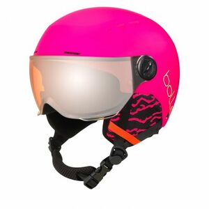 Sí sisak BOLLE QUIZ VISOR - MATTE HOT PINK WITH ORANGE GUN VISOR CAT 2 kép