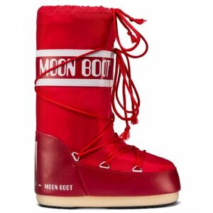 Női téli magas csizma MOON BOOT Icon Nylon red kép