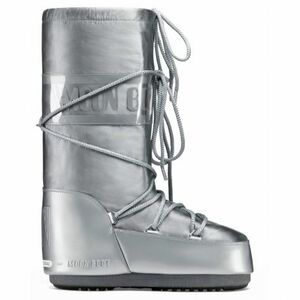 Női téli magas csizma MOON BOOT Icon Glance silver kép