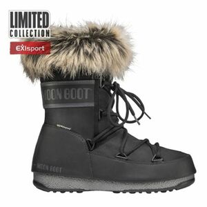 Női téli magas csizma MOON BOOT Monaco Low black kép