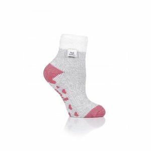 Női zokni HEAT HOLDERS LADIES LOUNGE SOCKS - FEATHER TOP-TWIST - LIGHT GREY kép