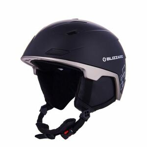 Sí sisak BLIZZARD Double ski helmet, black matt gun metal silver squares kép