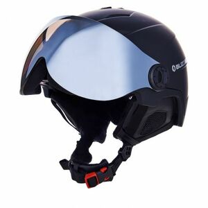 Sísisak pajzzsal BLIZZARD Double Visor ski helmet, black matt, smoke lens, mirror kép