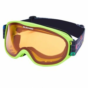 Síszemüveg BLIZZARD Ski Gog. 929 DAO, neon green, amber1 kép