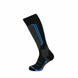 Gyermek sízokni (zokni) BLIZZARD Allround ski socks junior, black anthracite blue kép