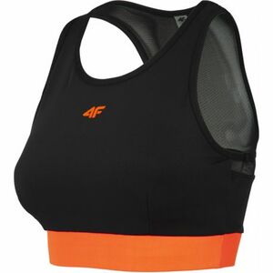 Női edző sportmelltartó 4F SPORTS BRA-H4Z20-STAD011-70S-ORANGE kép