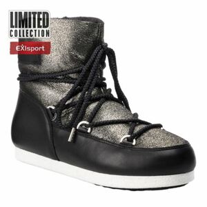 Női téli cipő alacsony MOON BOOT Far Side Low SH Stardust black platinum kép