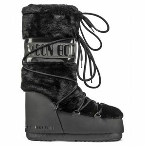 Női magas téli csizma MOON BOOT Classic Faux Fur black kép