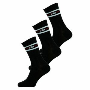 Zokni FILA F9092 SOCKS 3-PACK-200 BLACK kép