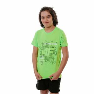 Fiú rövid ujjú póló 4F JUNIOR BOYS-t-shirt-HJL21-JTSM003A-45N-Green kép