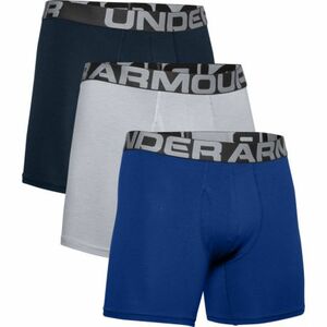 Férfi boxerek UNDER ARMOUR UA Charged Cotton 6in 3 Pack-BLU kép