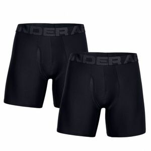 Férfi boxerek UNDER ARMOUR UA Tech 6in 2 Pack-BLK kép