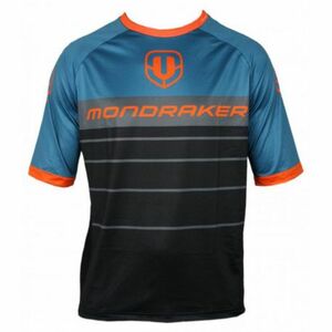 Kerékpáros mez rövid ujjú MONDRAKER Enduro - Trail - Jerseyshort - black petroleum orange kép