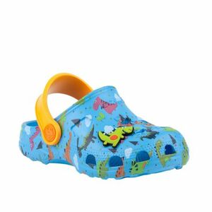 Gyermek crocs (rekreációs lábbeli) COQUI Little Frog light blue light orange kép