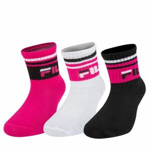 Lány zokni görkorcsolyához FILA GIRLS-F6114N SOCKS 3-PACK-805 FLOWER kép