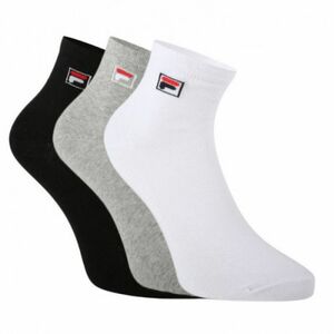 Zokni FILA F9303 SOCKS QUARTER PLAIN 3 PACK-700 CLASSIC kép