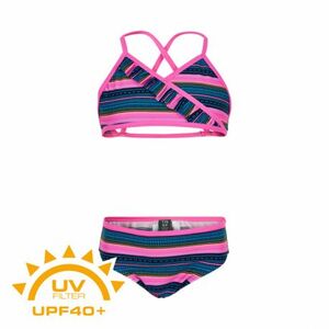 Lányok fürdőruha COLOR KIDS Bikini AOP UPF 40+ Sugar Pink kép