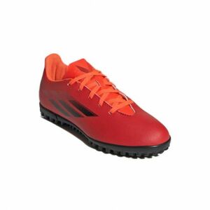 Junior gyepfocicipő ADIDAS X Speedflow .4 JR TF red core black solar red kép