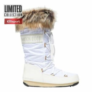 Női magas téli csizma MOON BOOT Monaco High white kép