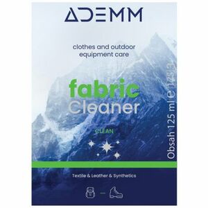 Textíliák kezelésének előkészítése ADEMM Fabric Cleaner 125 ml, CZ SK kép