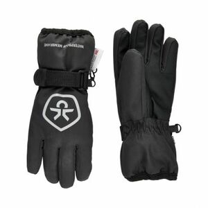 Gyermek síkesztyű COLOR KIDS Gloves, waterproof, black kép