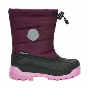 Gyermek magas téli csizma COLOR KIDS Boots melange WP potent purple kép