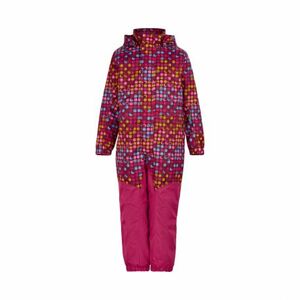 Lány téli overál COLOR KIDS GIRLS Coverall AOP, AF 10.000, pink peacock kép