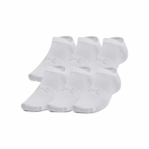 Zokni UNDER ARMOUR UA Essential No Show 6 Pack-WHT kép