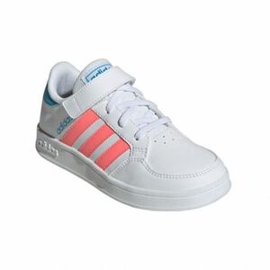 Gyerek szabadidős lábbelik ADIDAS Breaknet EL C footwear white acid red sky rush kép