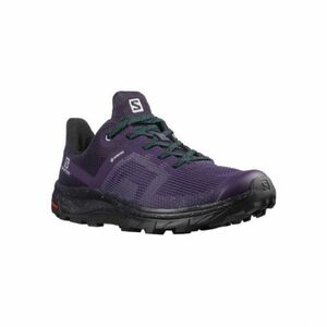 Női alacsony túracipő SALOMON OUTline Prism GTX W grape black deep teal kép