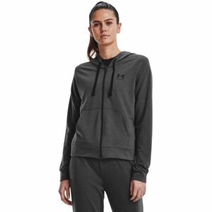 Női pulóver cipzárral UNDER ARMOUR Rival Terry FZ Hoodie-GRY kép