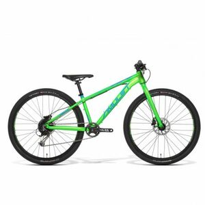 Junior mountain bike AMULET 27, 5 Tomcat 1.9, light green metalic blue shiny kép