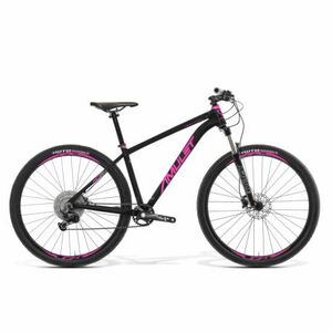 Női mountain bike AMULET 29 Night cat 3.0 SR, black matt pink, 2023 kép