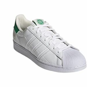 Gyalogló cipő ADIDAS ORIGINALS Superstar cloud white off white green kép