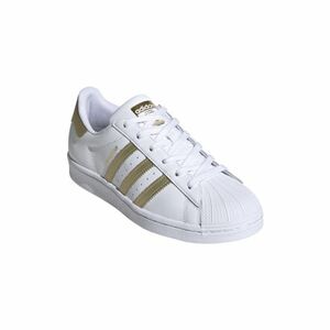 Női járócipő ADIDAS ORIGINALS Superstar cloud white gold metallic cloud white kép