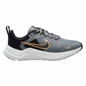 Junior sportcipő (edzés) NIKE Downshifter 12 cool grey metallic gold black white kép