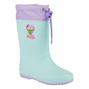 Lányok gumicsizma COQUI Rainy Collar Frog lt. mint lt. lila hero kép