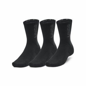 Zokni UNDER ARMOUR UA 3-Maker 3 pack Mid-Crew-BLK-1373084-001 kép