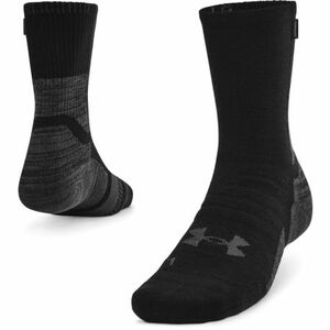 Zokni UNDER ARMOUR UA ArmourDry Run Wool-BLK-1365787-001 kép