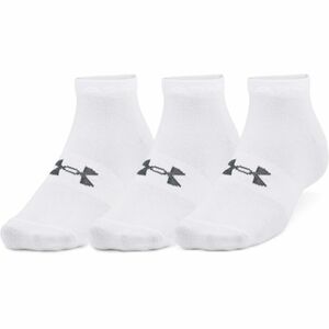 Zokni UNDER ARMOUR UA Essential Low Cut 3 pack-WHT-1365745-100 kép