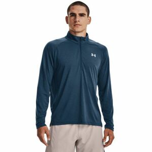 Férfi futópulóver 1 2 cipzárral UNDER ARMOUR UA STREAKER HALF ZIP-BLU-1361474-437 kép