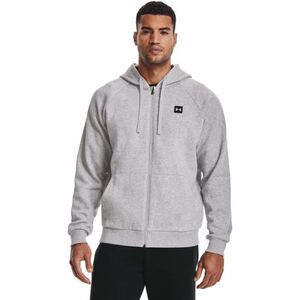 Férfi edzőpulóver cipzárral UNDER ARMOUR UA Rival Fleece FZ Hoodie-GRY-1357111-011 kép