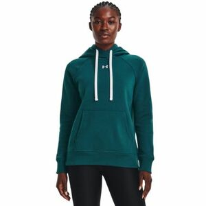 Női edzőpulóver kapucnival UNDER ARMOUR Rival Fleece HB Hoodie-GRN-1356317-716 kép