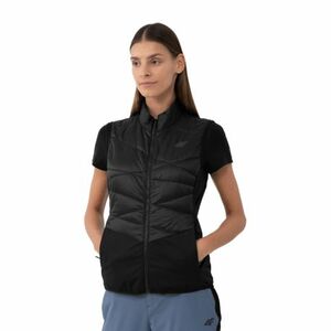 Női túra mellény 4F WOMENS VEST BZD060-20S-DEEP BLACK I kép