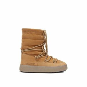 Női magas téli csizma MOON BOOT L-Track Suede biscotto kép