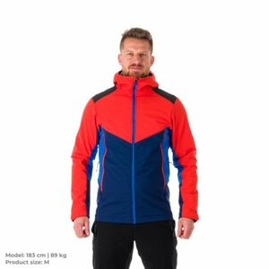 Férfi túra softshell kabát NORTHFINDER DYLAN-430-redblue kép